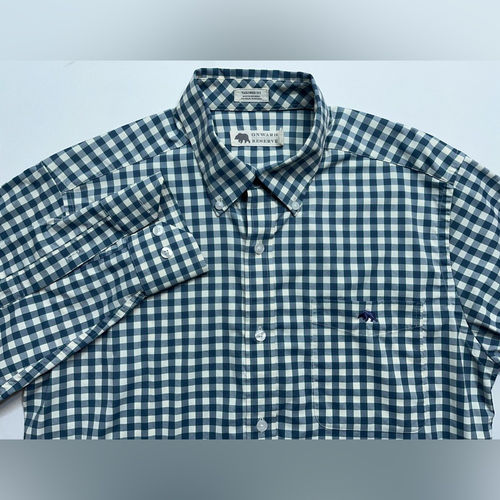 Onward Reserve Performance Button Down Shirt Mens… - image 1